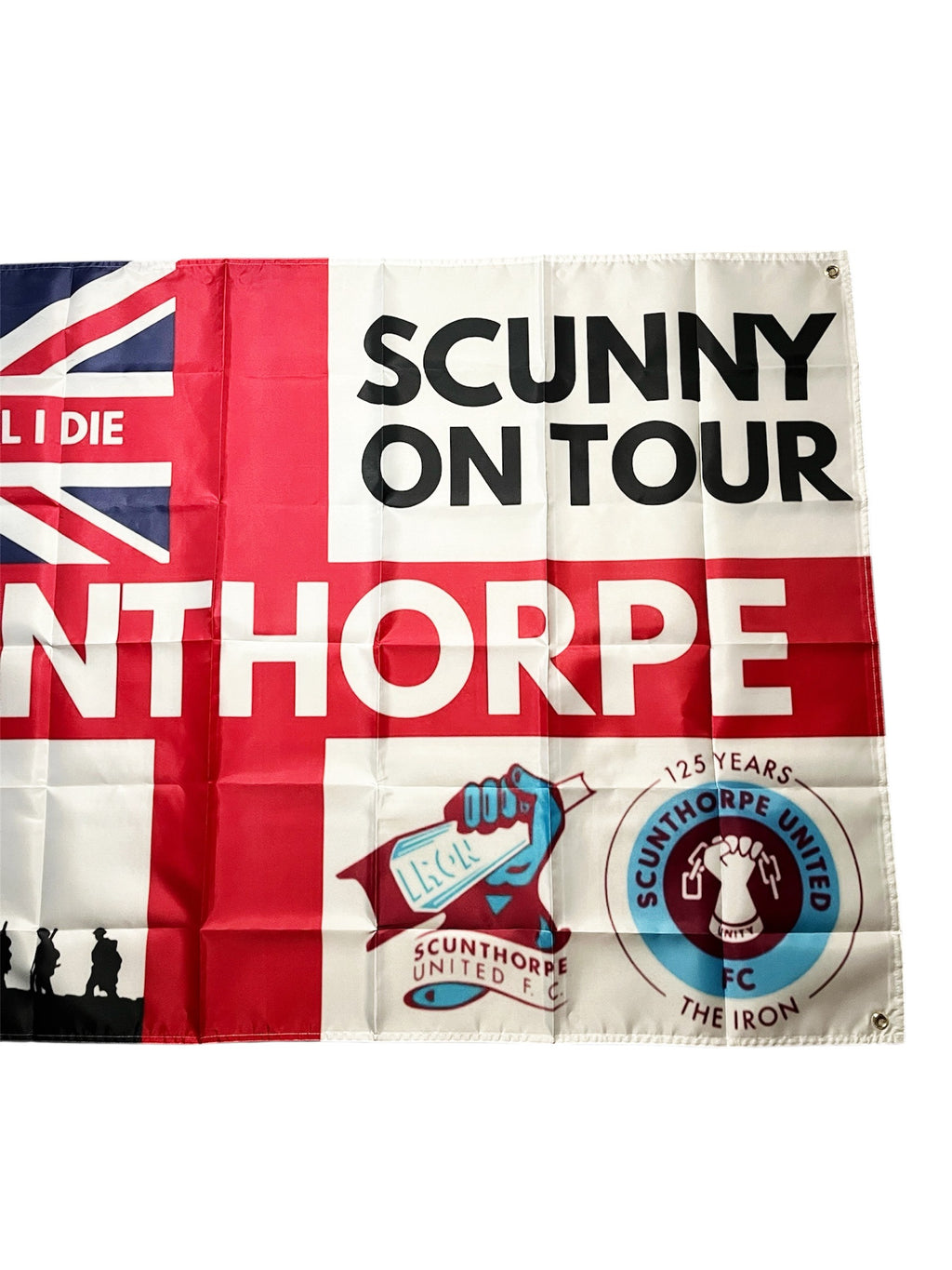 Scunthorpe Football Flag - 150CM/90CM - Home & Away Game Ready