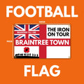 Braintree Football Flag - 150CM/90CM - Home & Away Game Ready