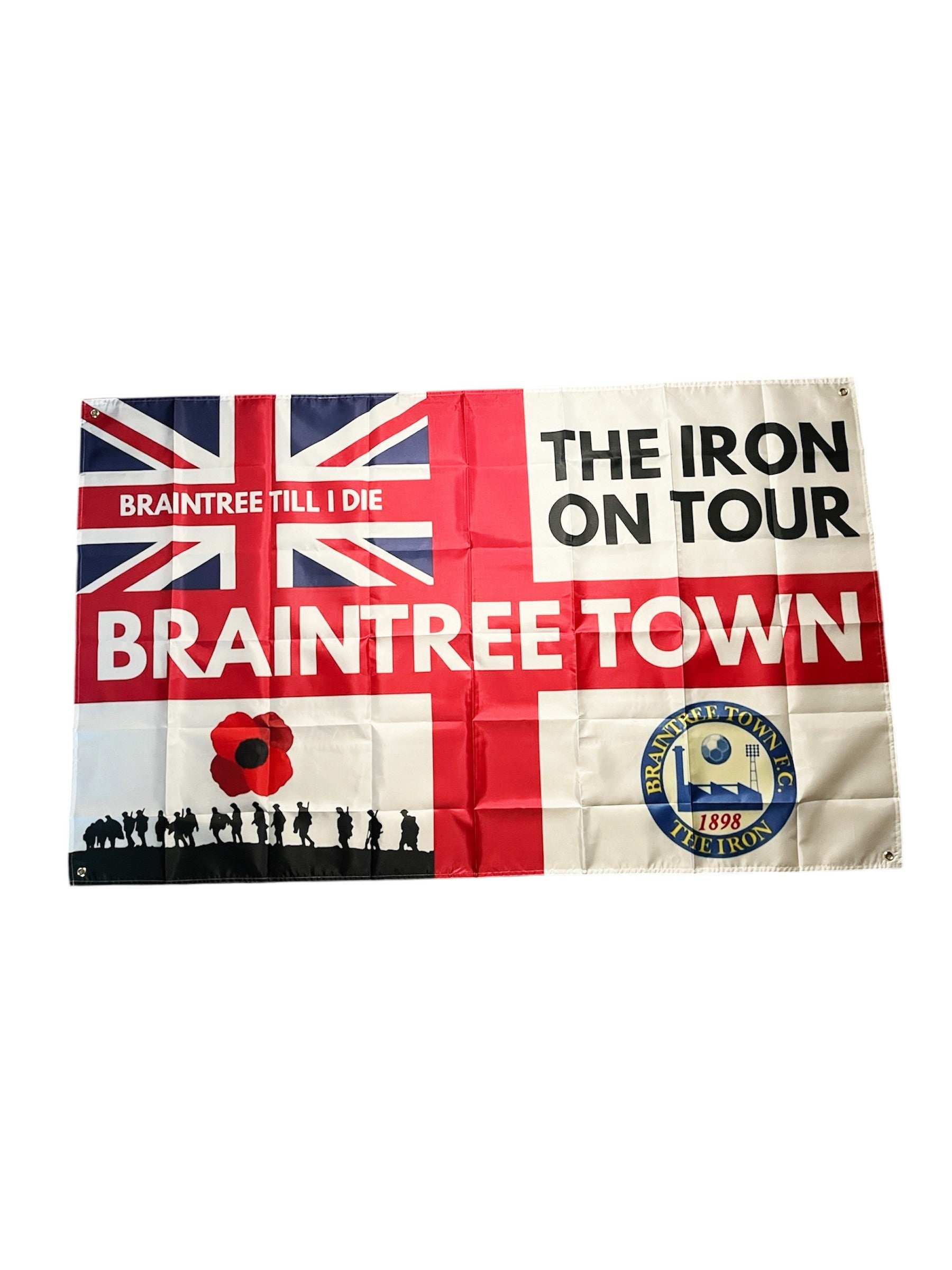 Braintree Football Flag - 150CM/90CM - Home & Away Game Ready
