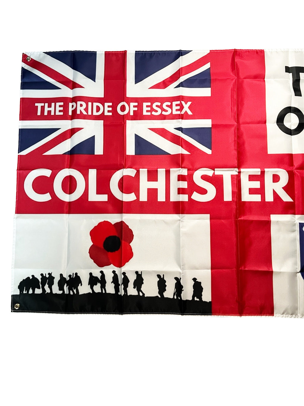 Colchester Football Flag - 150CM/90CM - Home & Away Game Ready