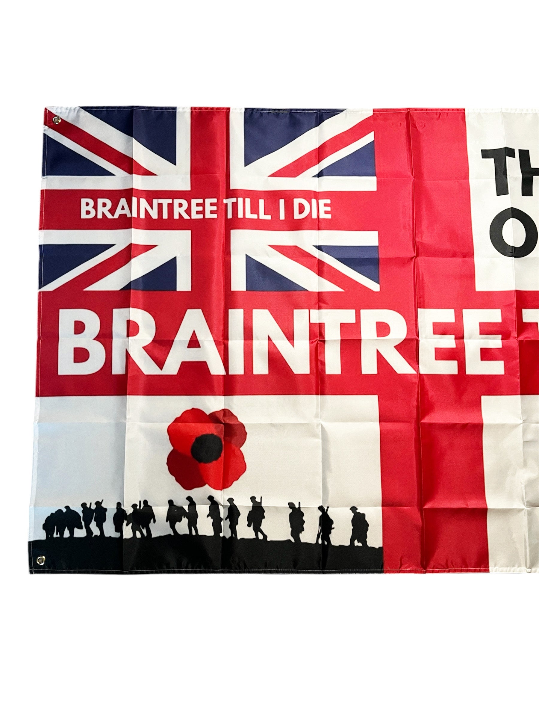 Braintree Football Flag - 150CM/90CM - Home & Away Game Ready