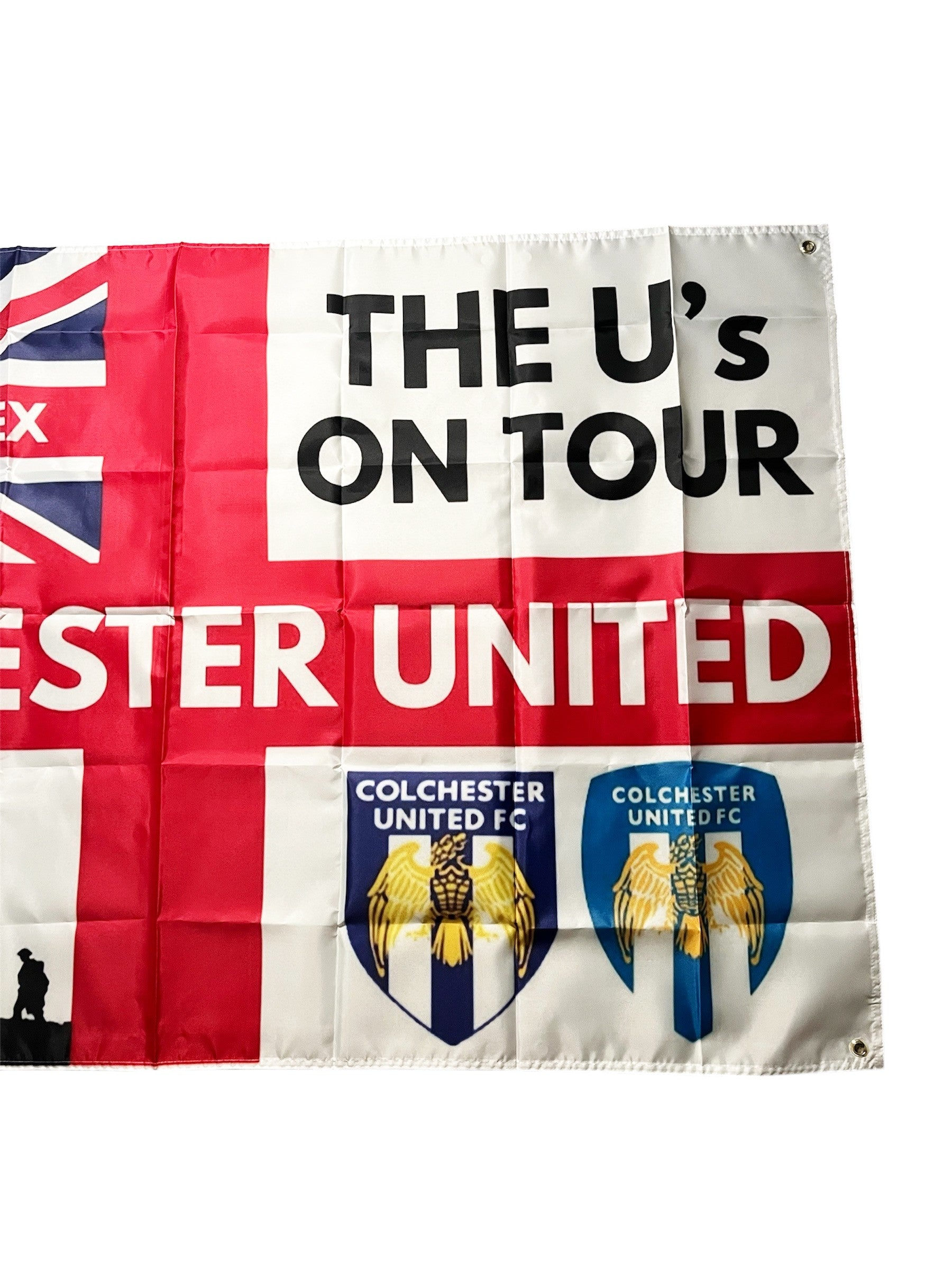 Colchester Football Flag - 150CM/90CM - Home & Away Game Ready