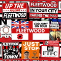 Fleetwood Inspired FAN Football ULTRA Stickers X50