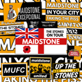 Maidstone United Inspired FAN Football ULTRA Stickers X25