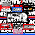 Funny Car Sticker Pack X30