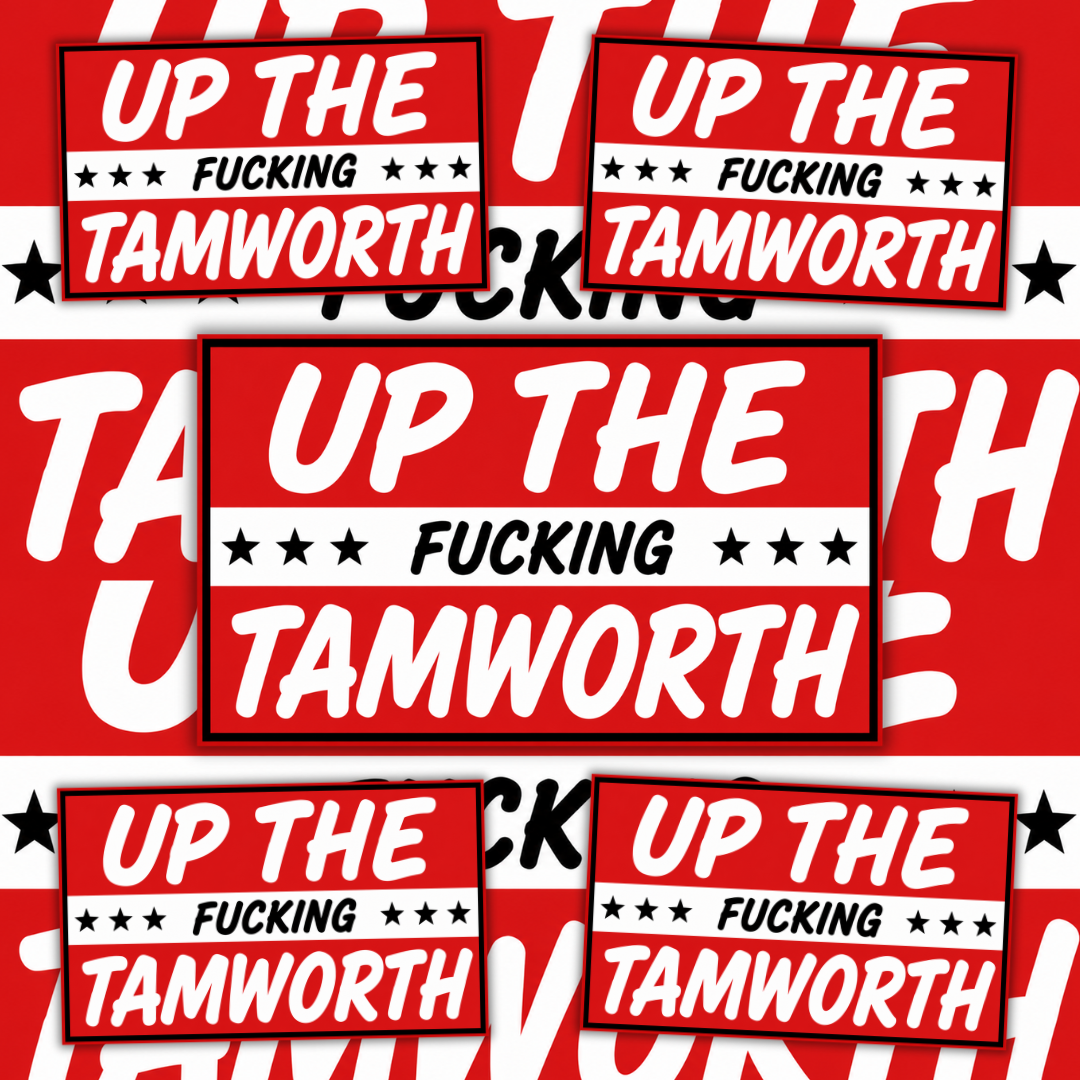 Tamworth Only Fools Inspired FAN Football ULTRA Stickers X25