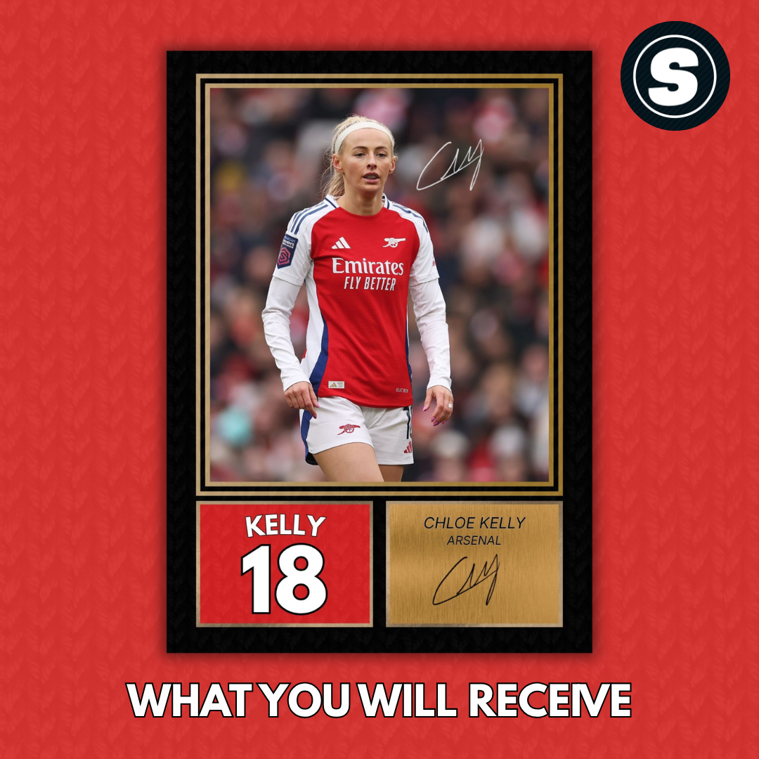 Chloe Kelly Arsenal Printed Autograph Picture
