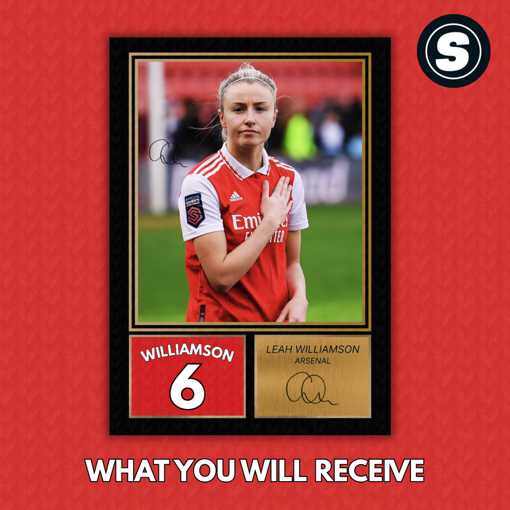 Leah Williamson Arsenal Printed Autograph Picture