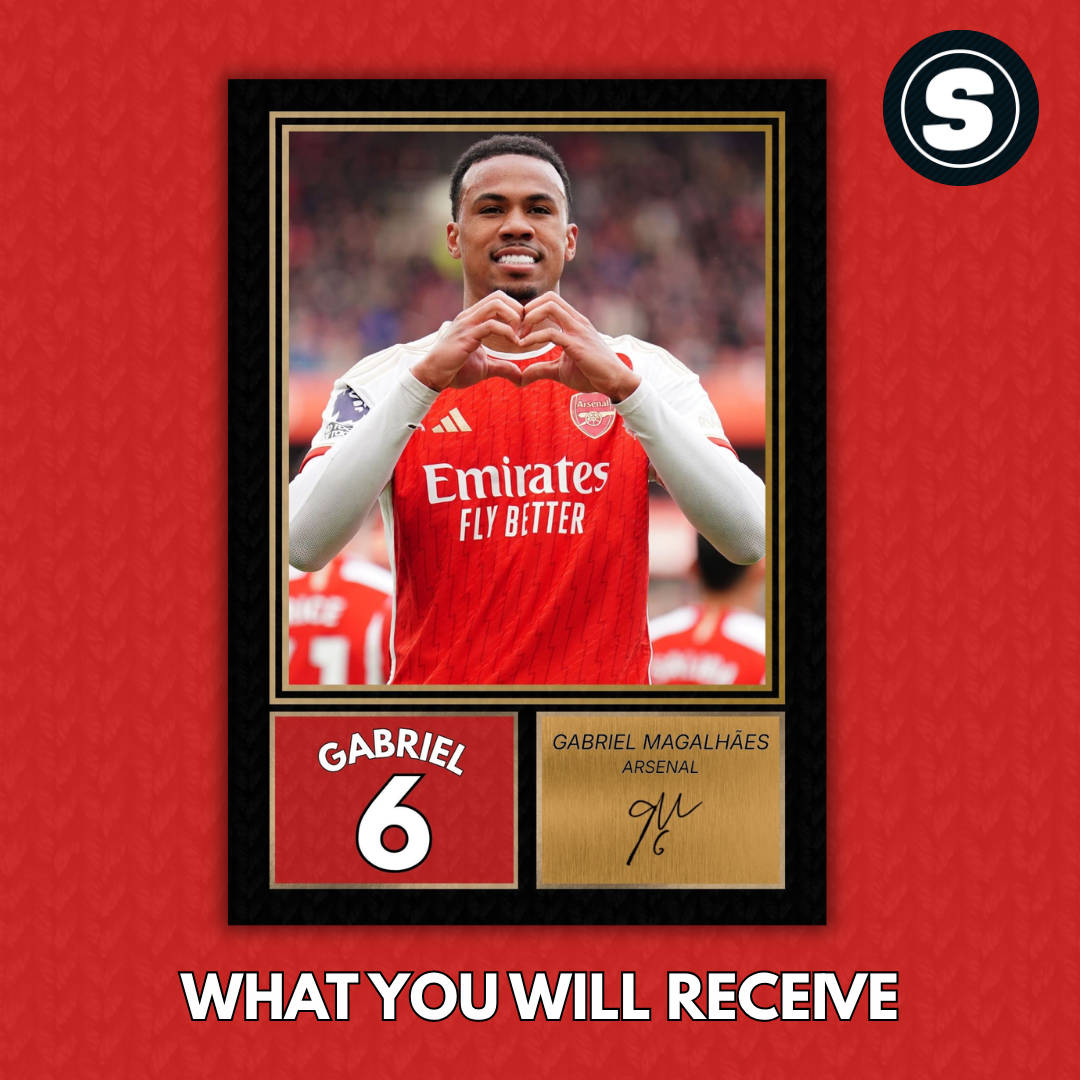 Gabriel Arsenal Printed Autograph Picture