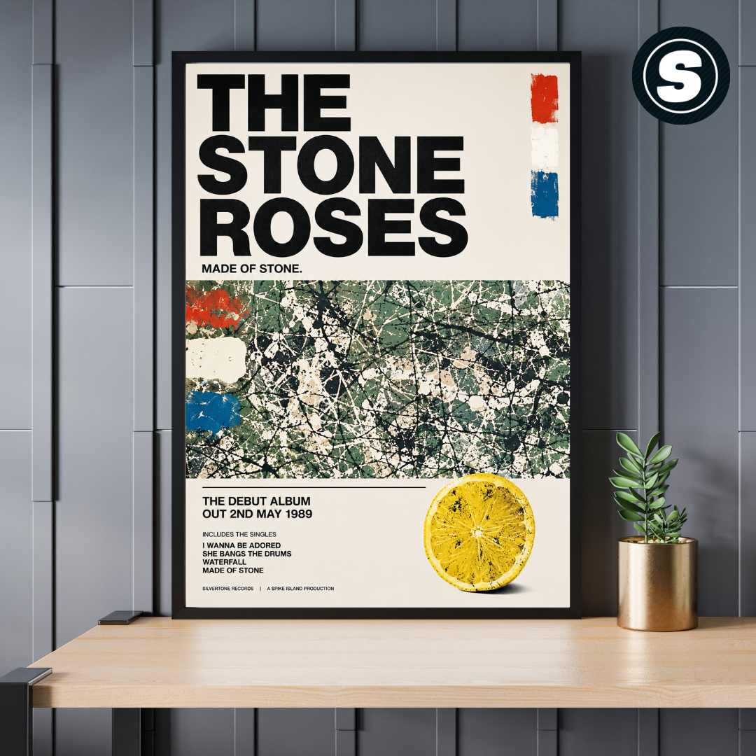 The Stone Roses Inspired Printed Picture