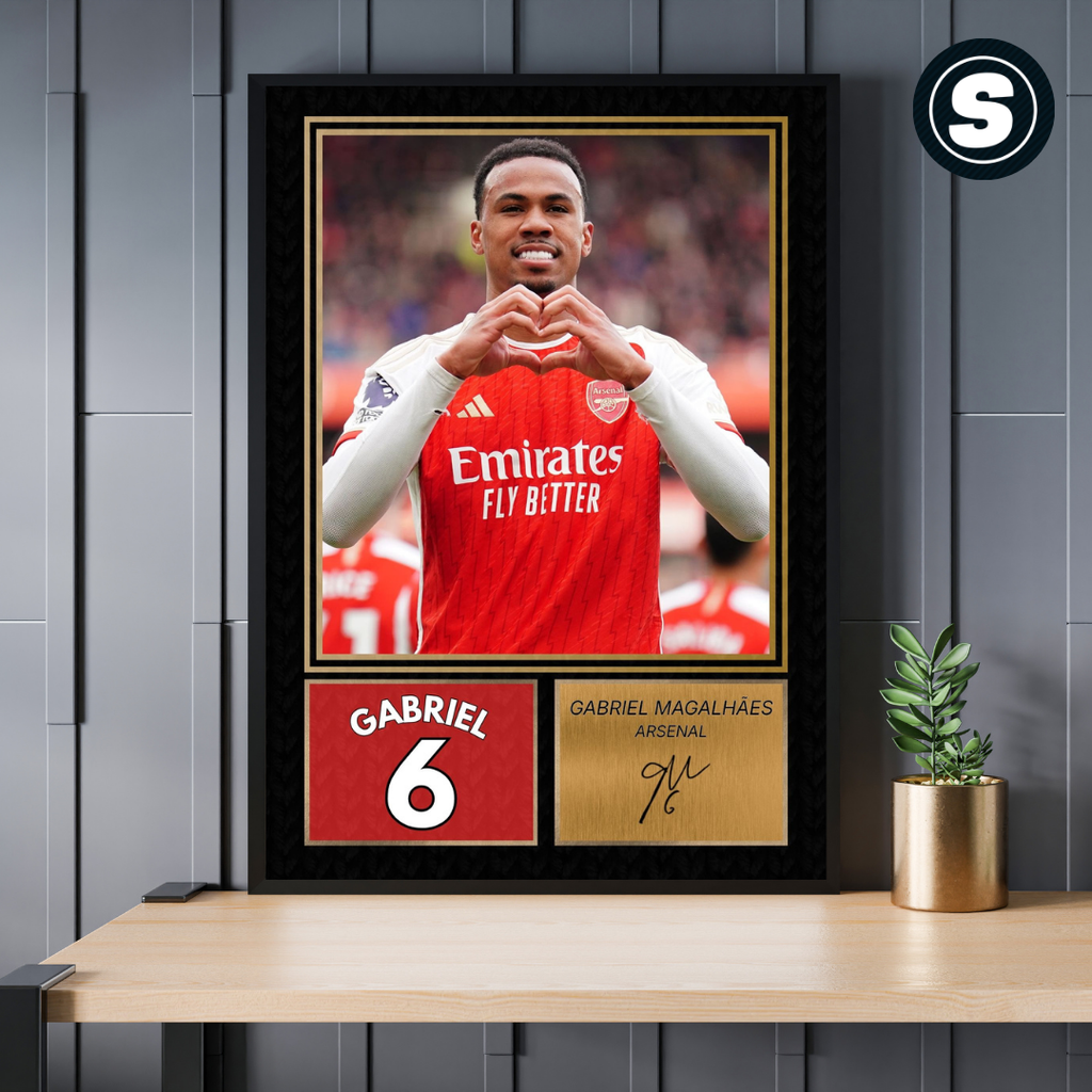 Gabriel Arsenal Printed Autograph Picture