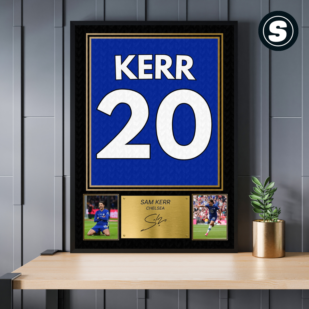 Chelsea Sam Kerr Printed Autograph Picture