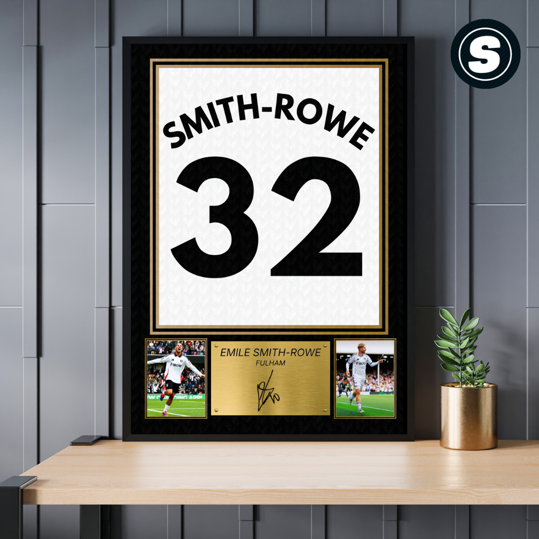 Fulham Emile Smith-Rowe Printed Autograph Picture