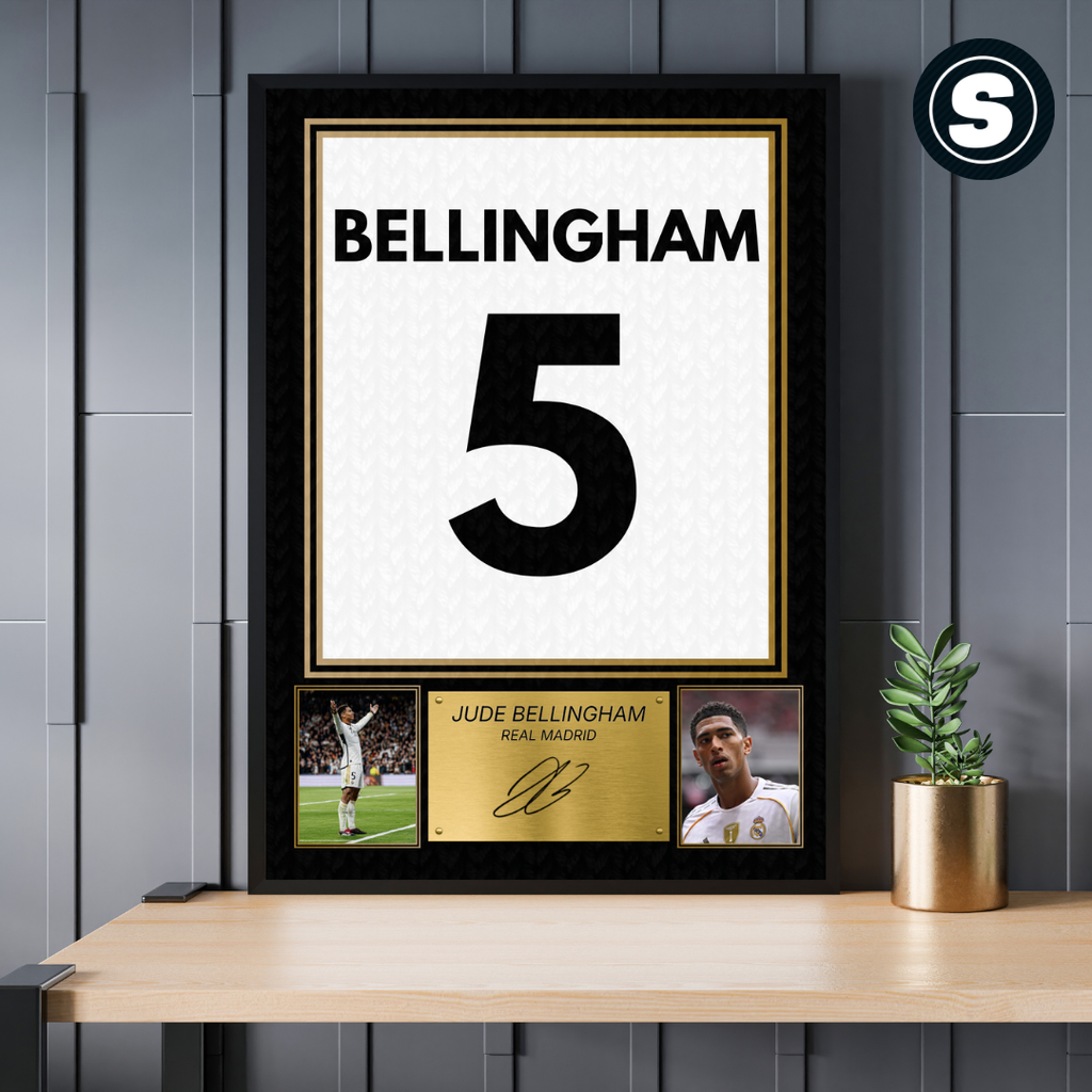 Real Madrid Jude Bellingham Printed Autograph Picture