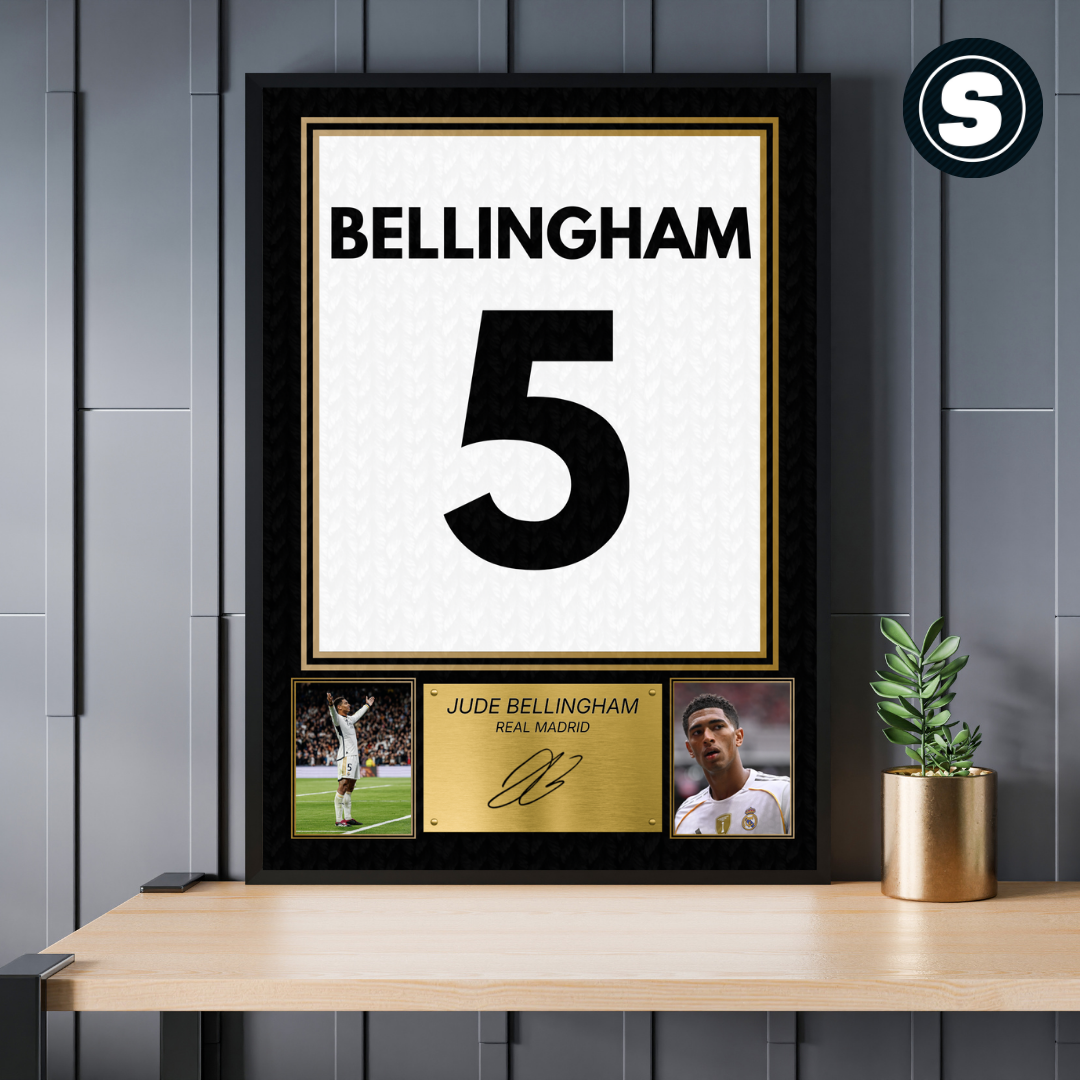 Real Madrid Jude Bellingham Printed Autograph Picture