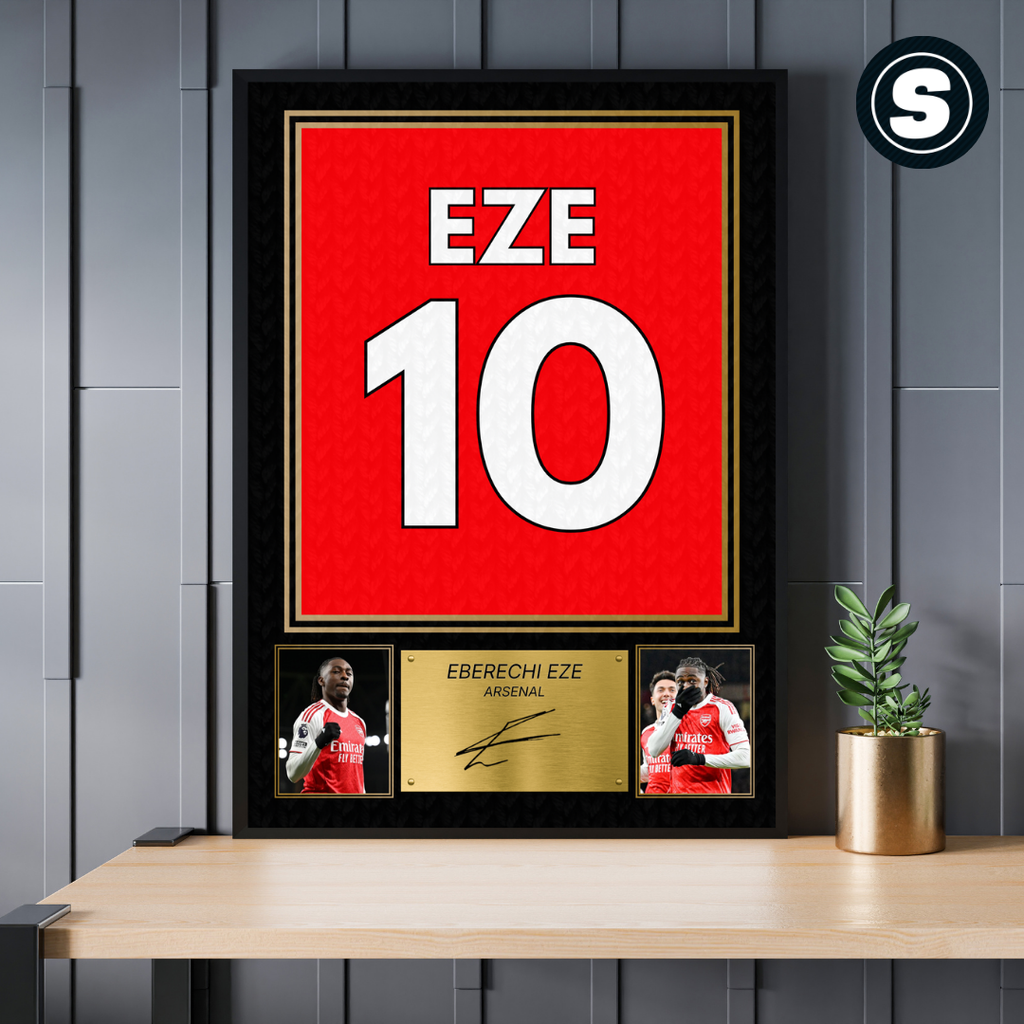 Arsenal Eberechi Eze Printed Autograph Picture