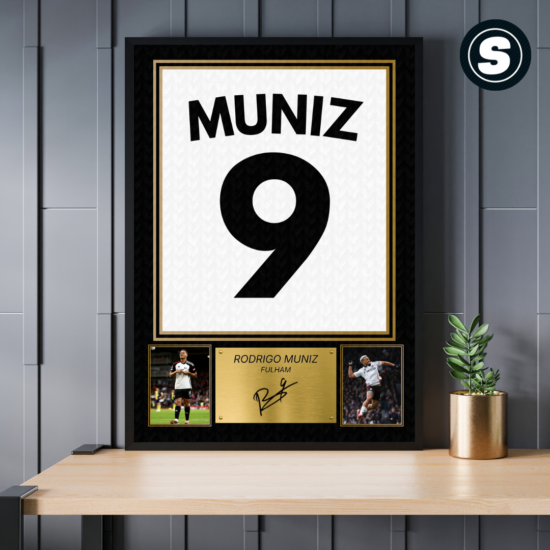 Fulham Rodrigo Muniz Printed Autograph Picture