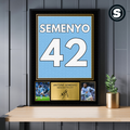 Antoine Semenyo Man City Printed Autograph Picture