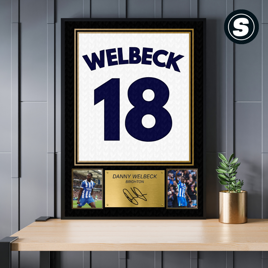Danny Welbeck Brighton Printed Autograph Picture