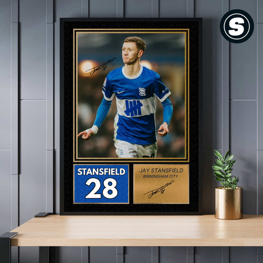 Jay Stansfield Birmingham City Printed Autograph Picture