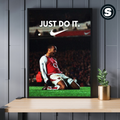 Thierry Henry Arsenal Nike Poster Inspired Printed Picture