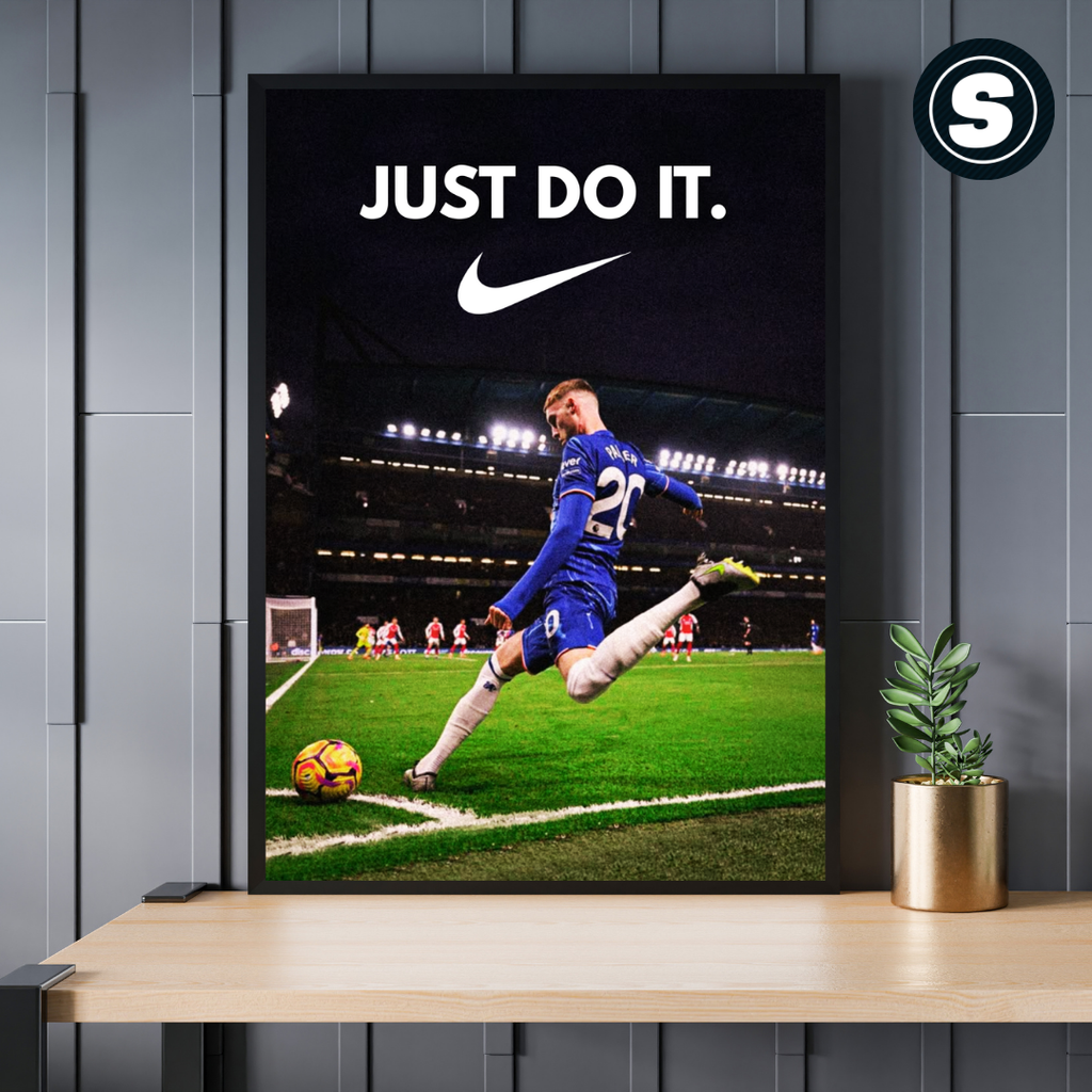 Cole Palmer Chelsea Nike Poster Inspired Printed Picture