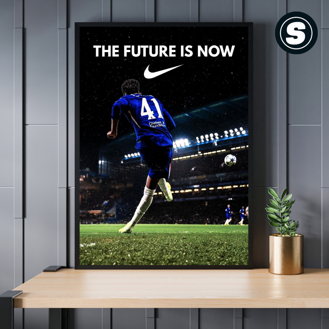 Estevao Chelsea Nike Poster Inspired Printed Picture
