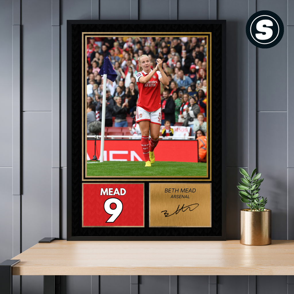 Beth Mead Arsenal Printed Autograph Picture