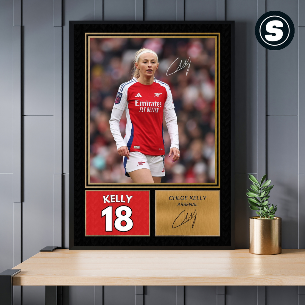 Chloe Kelly Arsenal Printed Autograph Picture