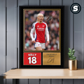 Chloe Kelly Arsenal Printed Autograph Picture