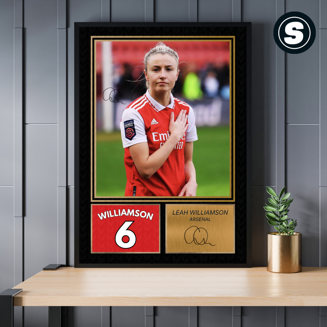 Leah Williamson Arsenal Printed Autograph Picture