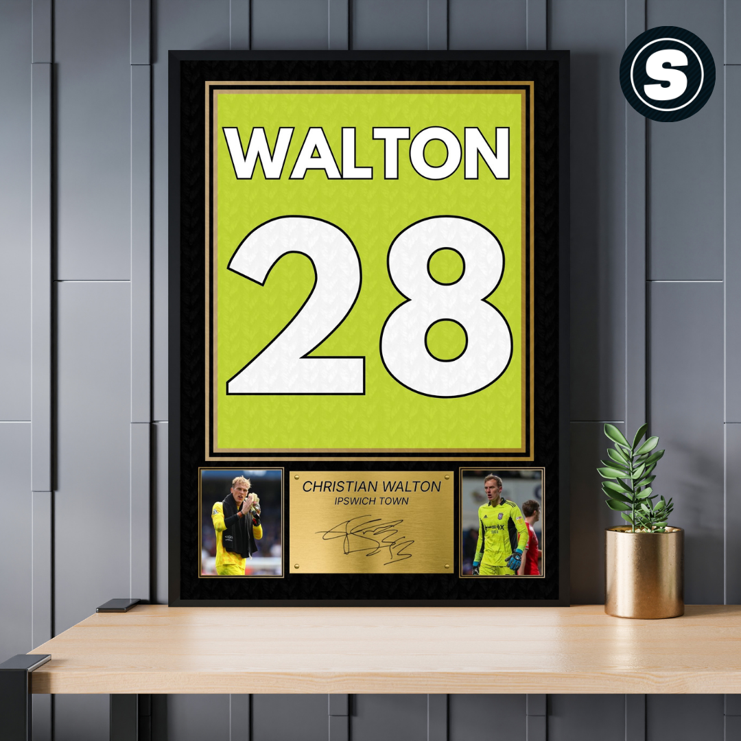 Christian Walton Ipswich Printed Autograph Picture