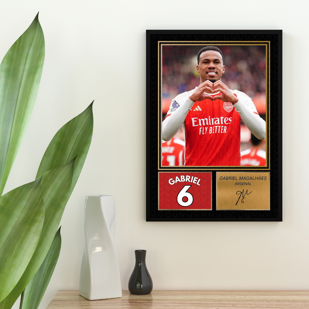 Gabriel Arsenal Printed Autograph Picture