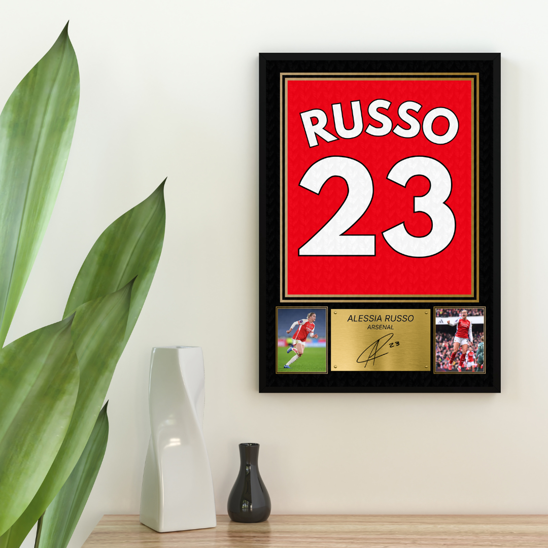 Arsenal Alessia Russo Printed Autograph Picture