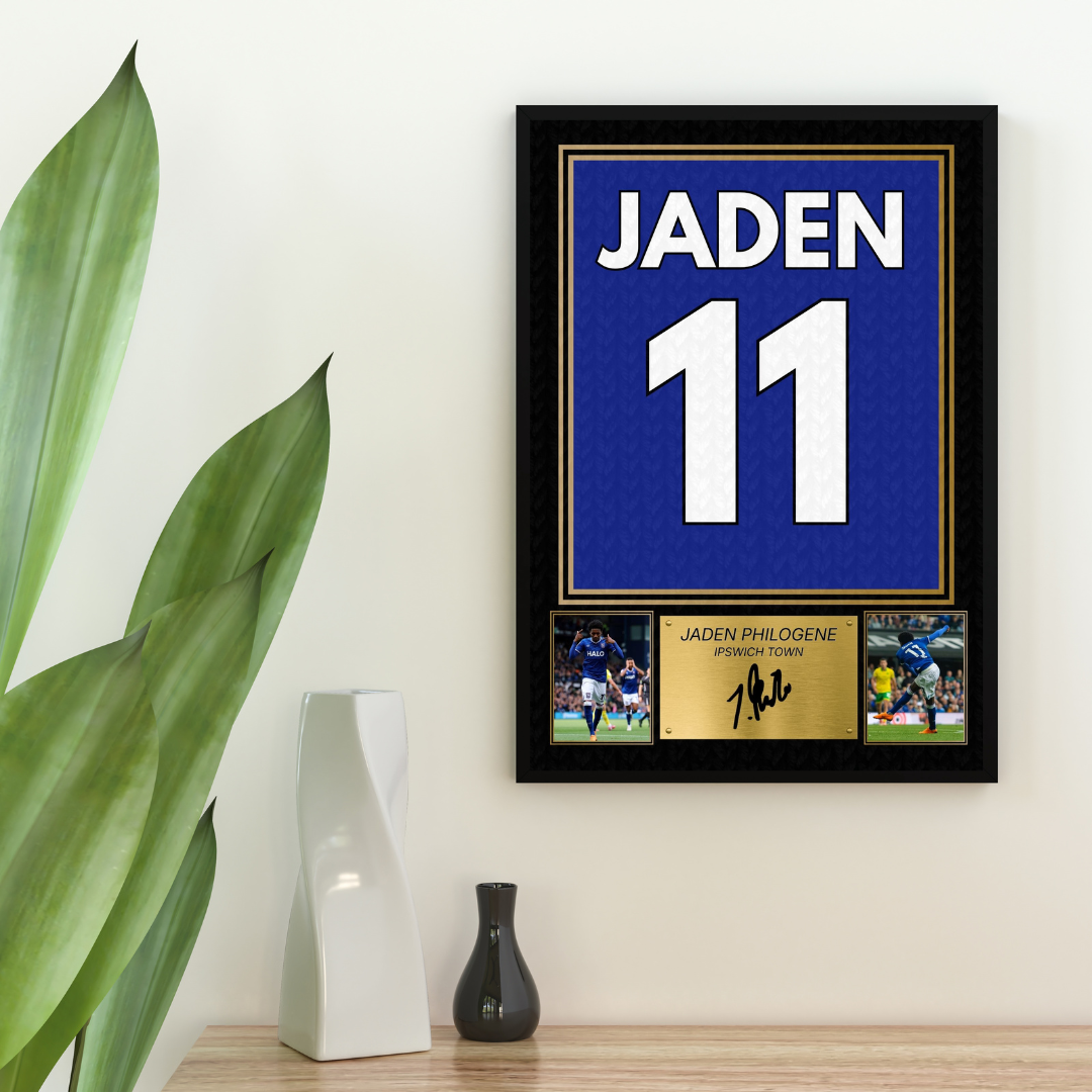 Ipswich Jaden Philogene Printed Autograph Picture