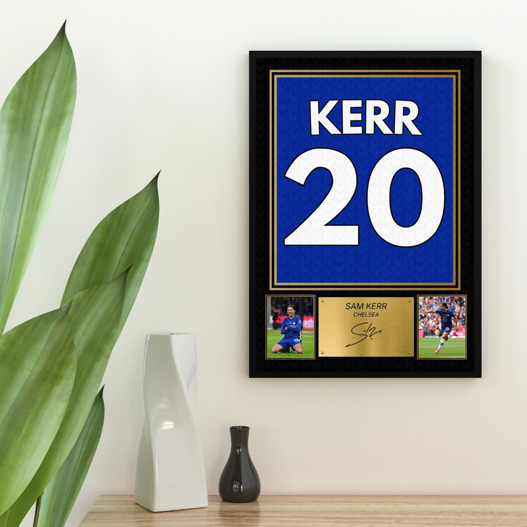 Chelsea Sam Kerr Printed Autograph Picture