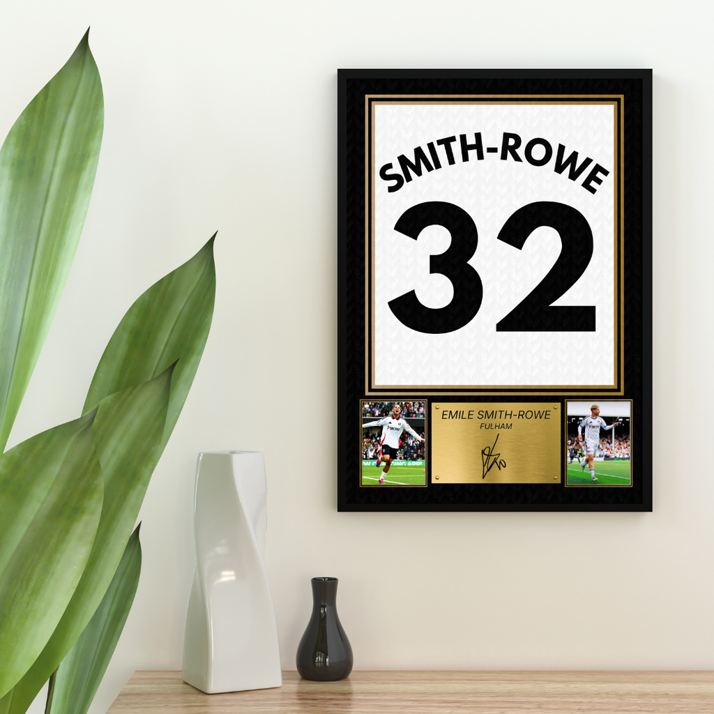 Fulham Emile Smith-Rowe Printed Autograph Picture