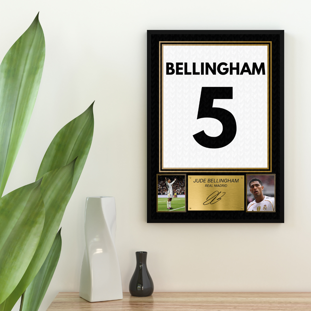 Real Madrid Jude Bellingham Printed Autograph Picture