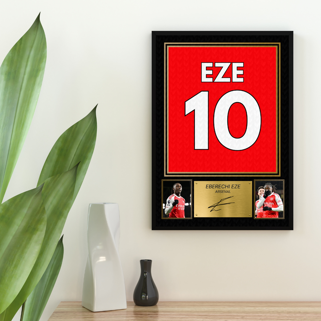 Arsenal Eberechi Eze Printed Autograph Picture