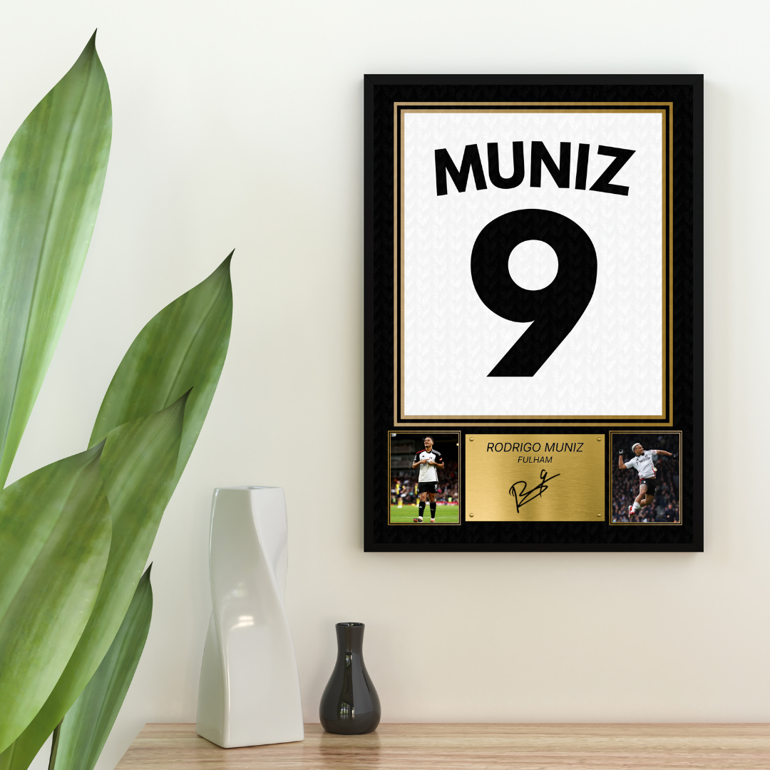 Fulham Rodrigo Muniz Printed Autograph Picture