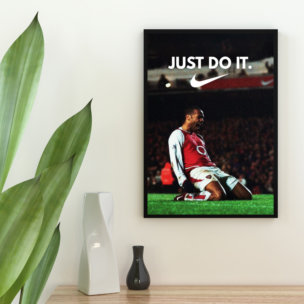 Thierry Henry Arsenal Nike Poster Inspired Printed Picture