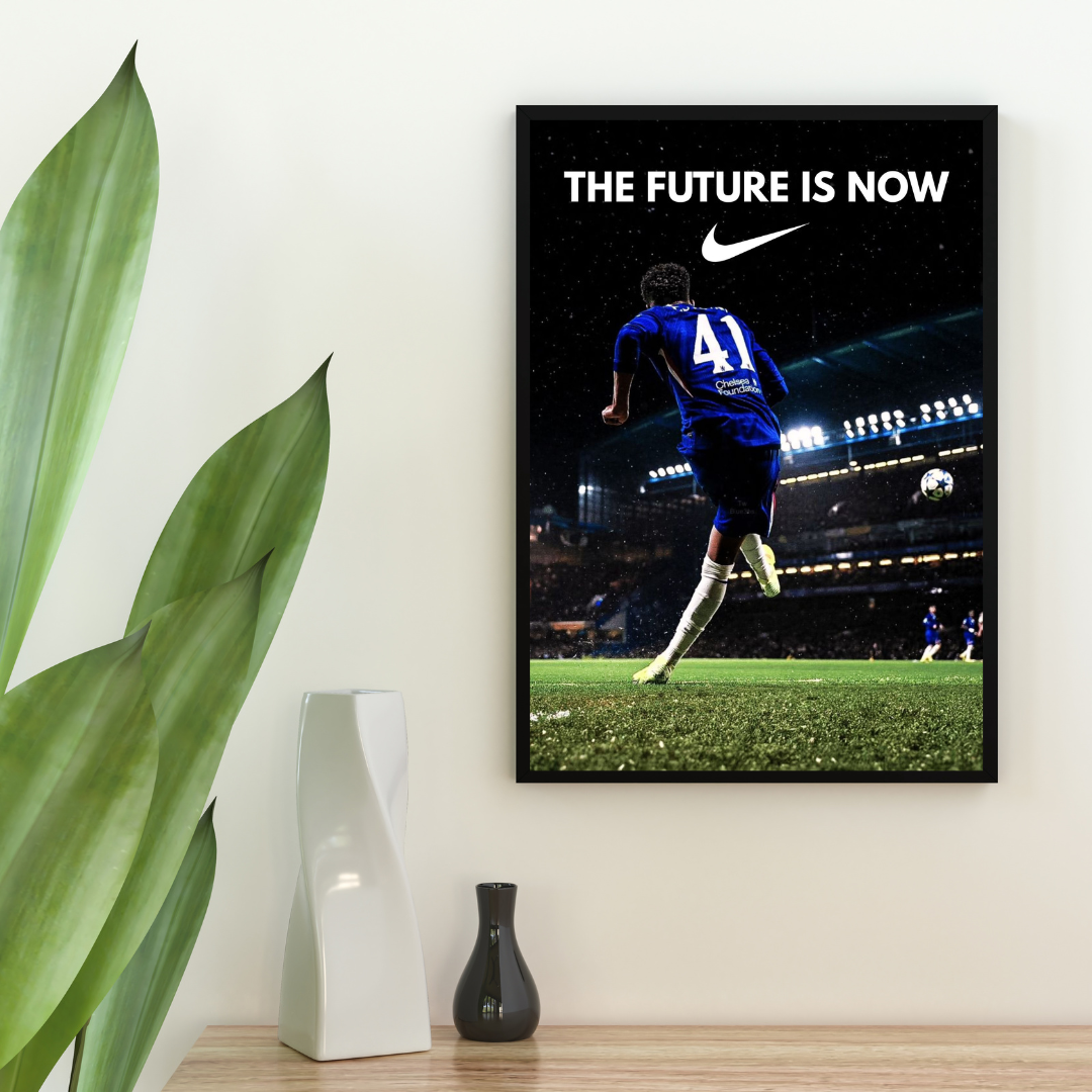 Estevao Chelsea Nike Poster Inspired Printed Picture