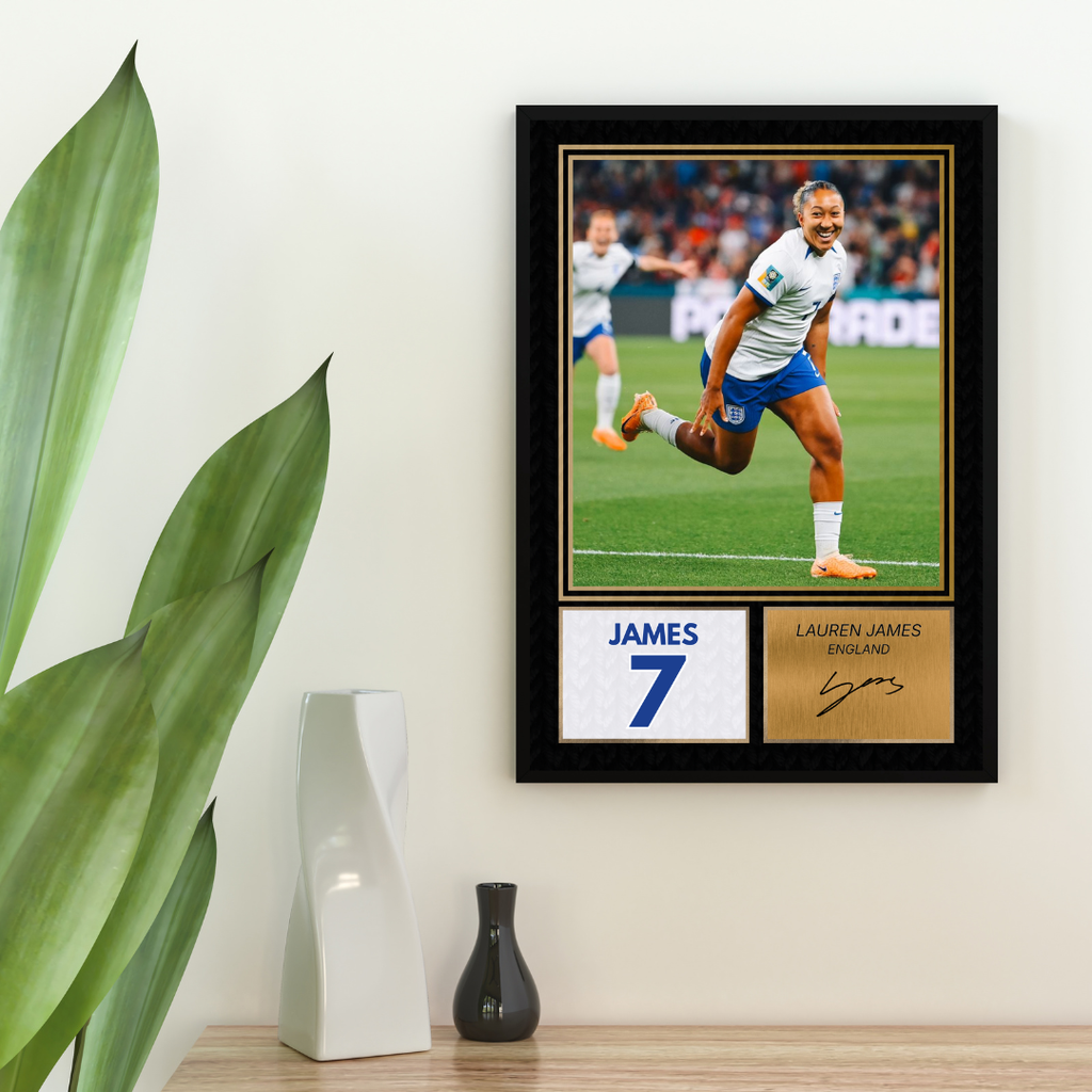 Lauren James England Printed Autograph Picture