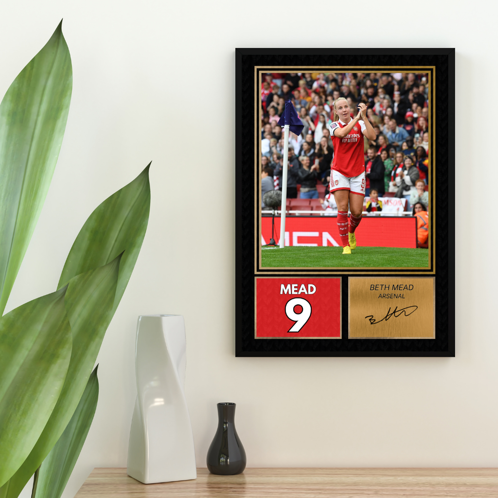 Beth Mead Arsenal Printed Autograph Picture