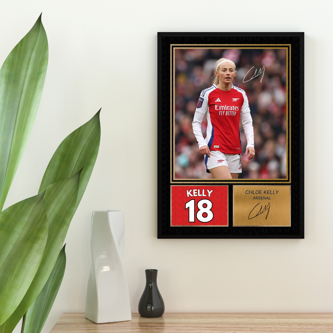 Chloe Kelly Arsenal Printed Autograph Picture