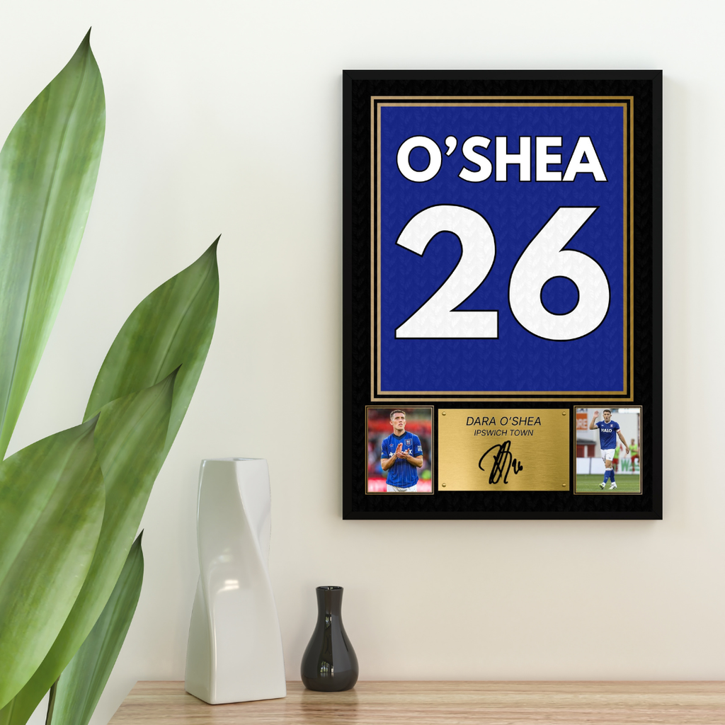Dara O'Shea Ipswich Printed Autograph Picture