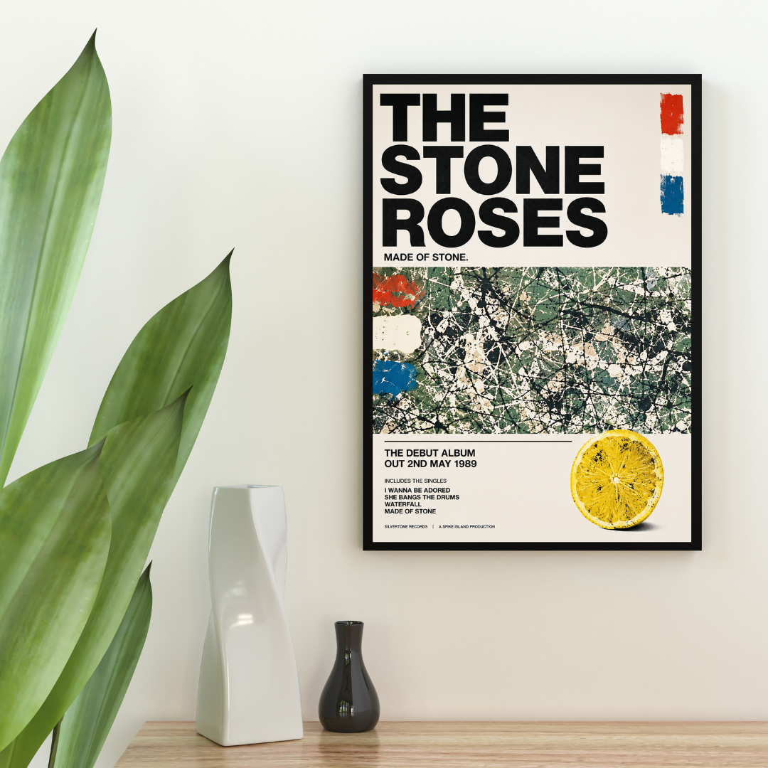 The Stone Roses Inspired Printed Picture