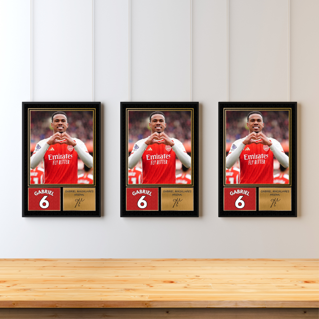 Gabriel Arsenal Printed Autograph Picture