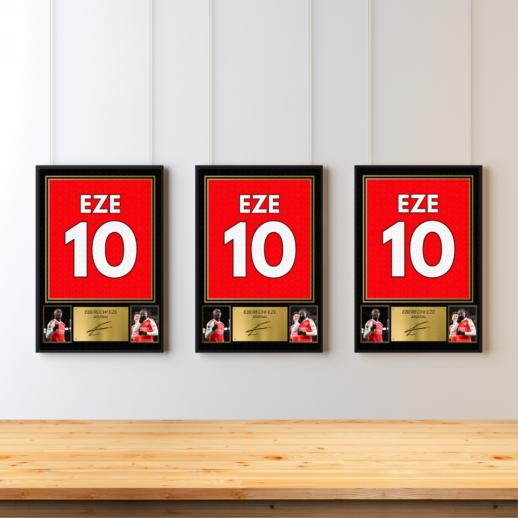 Arsenal Eberechi Eze Printed Autograph Picture