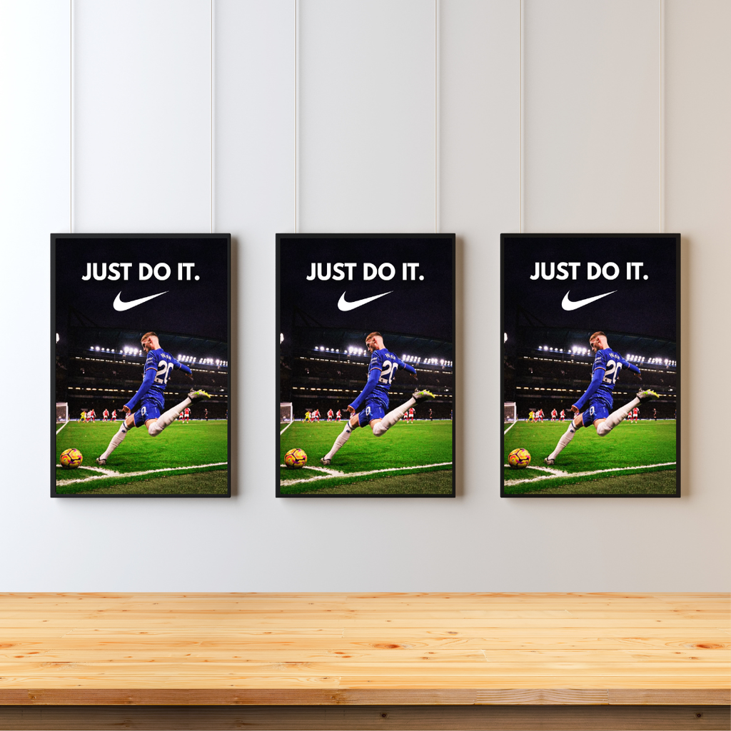 Cole Palmer Chelsea Nike Poster Inspired Printed Picture